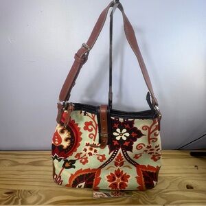 Spartina 449 Waving Girl Buckle Hobo Shoulder Bag